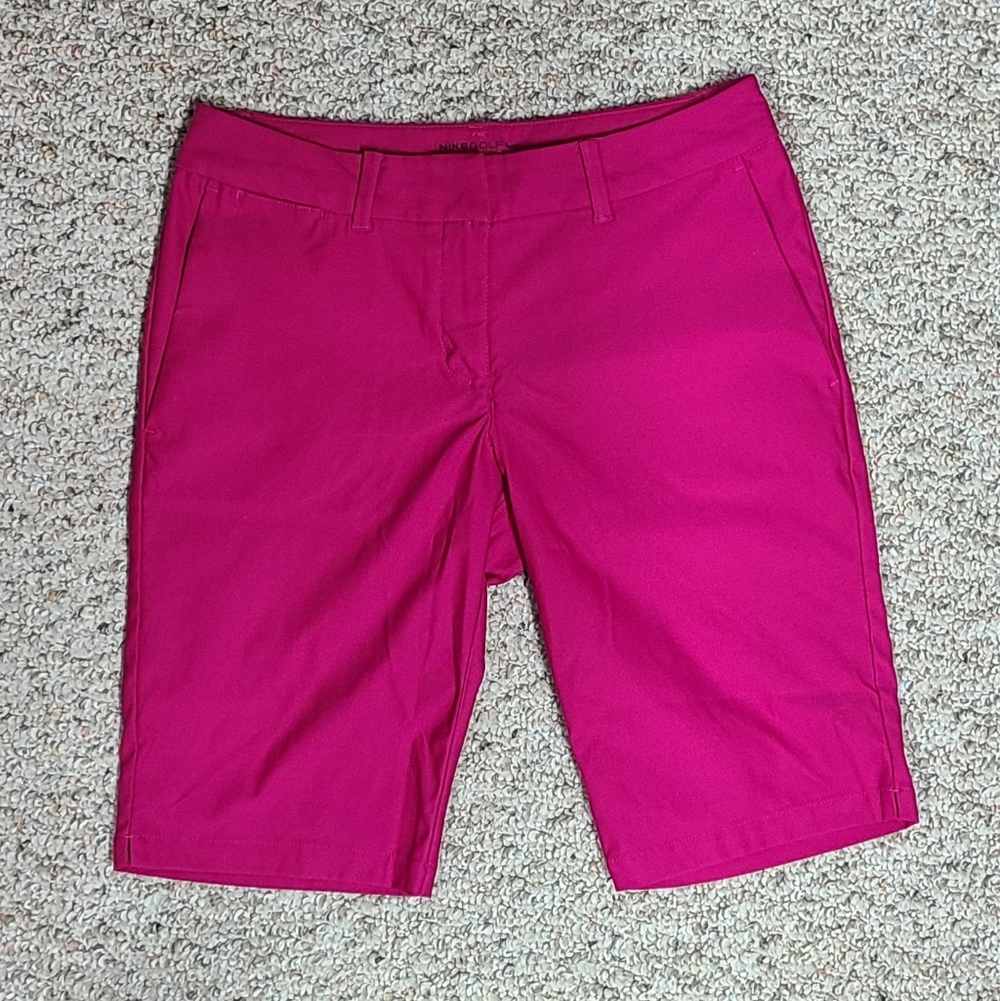 Nike Golf Dri-FIT Magenta Shorts – Women’s Size 2